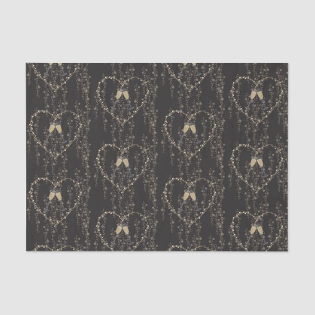 Papel De Seda Tema de Ano Novo (Frente )