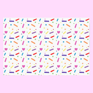 Papel De Seda Tema de Festa de aniversário de borrifagem doce