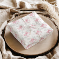 Tema de Inverno Floco de Neve Prata com Laço Rosa