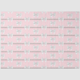 Papel De Seda Tema Pérolas Rosa Tiffany Glam 30º Aniversário