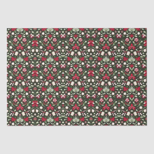 Papel De Seda Temas de Natal (Frente )