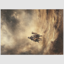 Papel De Seda Tempestade no Deserto do Saara em Desnutação