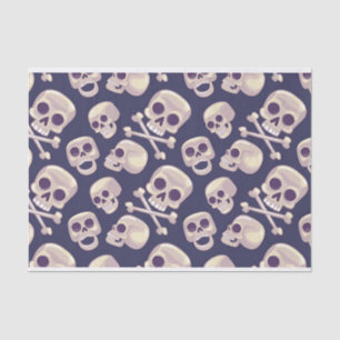 Papel De Seda Tendy Halloween Spooky Skulls Decoupage Impressão