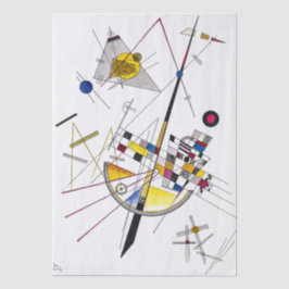 Papel De Seda Tensão Delicada #85 - Decoupage de Kandinsky