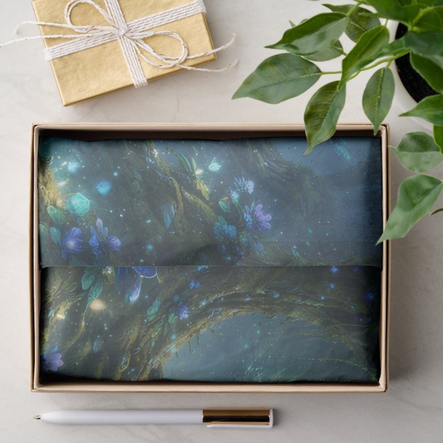 Papel De Seda Terra Mágica (Presente)