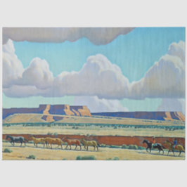 Papel De Seda “Terra Selvagem dos Navajos” por Maynard Dixon