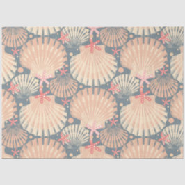 Papel De Seda Tesouros do Oceano moles e bonito