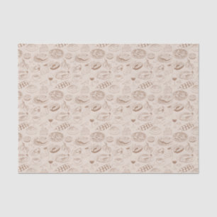 Papel De Seda Teste padrão 3 da comida
