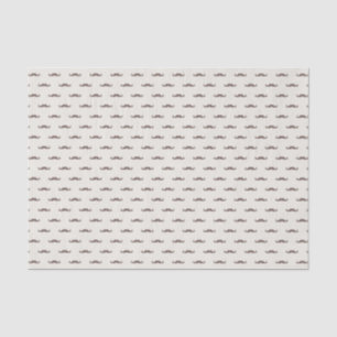 Papel De Seda Teste padrão 3 do hipster do bigode