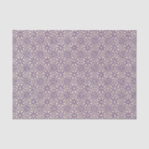 Papel De Seda Teste padrão celta do roxo do nó