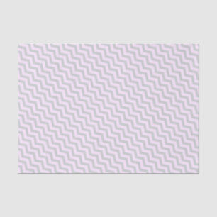 Papel De Seda Teste padrão cinzento de Chevron em rosa pálido