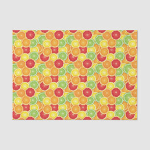 Papel De Seda Teste padrão com citrinas