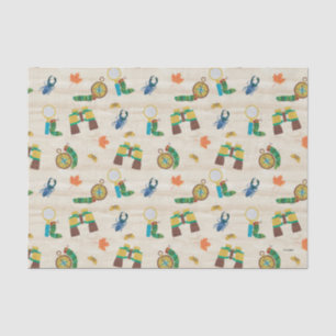 Papel De Seda Teste padrão com fome do perito dos animais