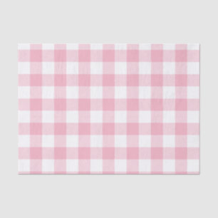 Papel De Seda Teste padrão cor-de-rosa da verificação do búf