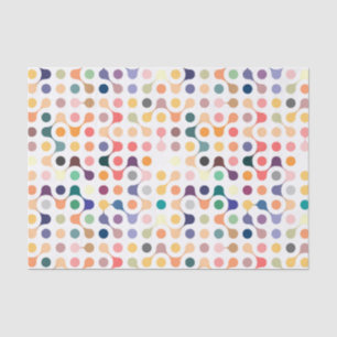 Papel De Seda Teste padrão da estrutura molecular