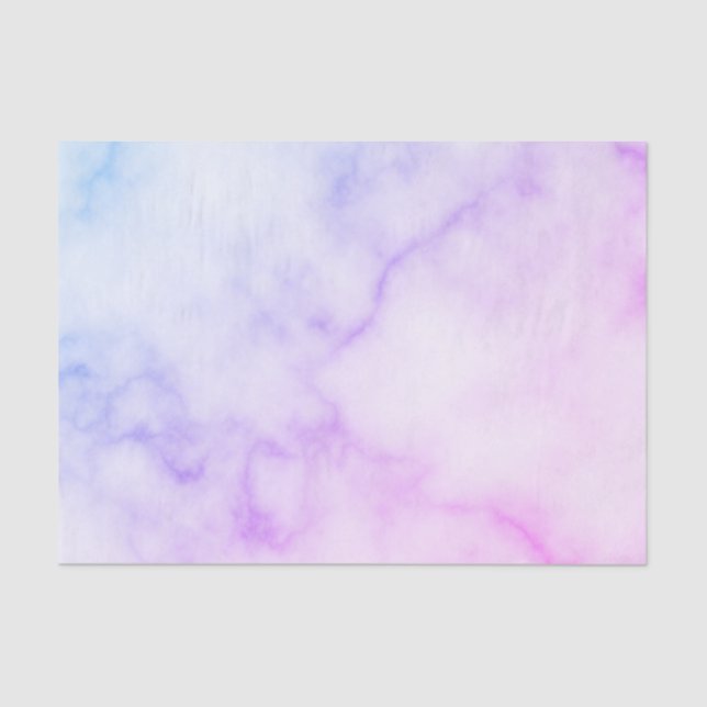 Papel De Seda Teste padrão de mármore do arco-íris (Frente )