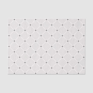 Papel De Seda Teste padrão de pontos pequeno branco preto