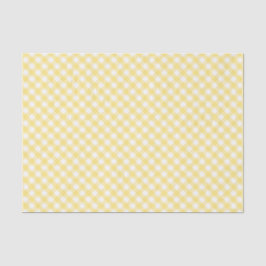 Papel De Seda Teste padrão diagonal amarelo do guingão