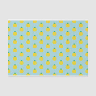 Papel De Seda Teste padrão do abacaxi