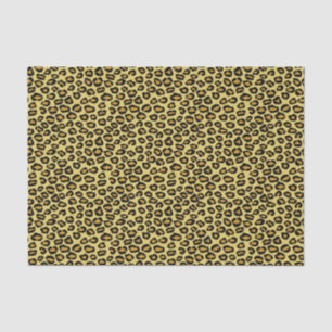 Papel De Seda Teste padrão do leopardo