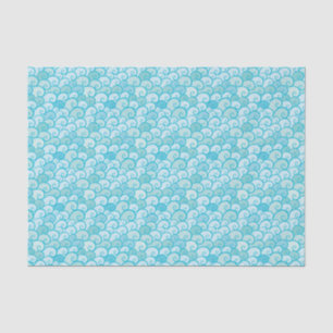 Papel De Seda Teste padrão do mar
