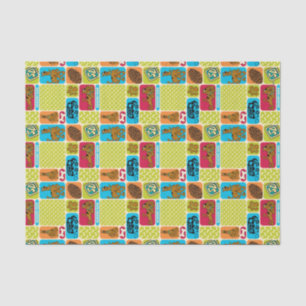 Papel De Seda Teste padrão do mistério de Scooby-Doo