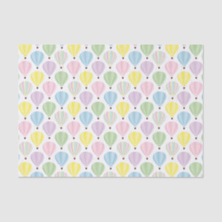 Papel De Seda Teste padrão do Pastel do balão de ar quente