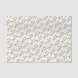 Papel De Seda Teste padrão do recem casados