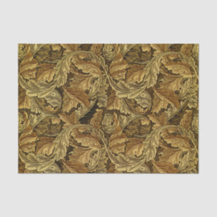 Papel De Seda Teste padrão do vintage de William Morris das