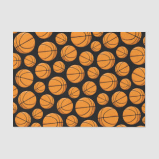 Papel De Seda Teste padrão dos basquetebol