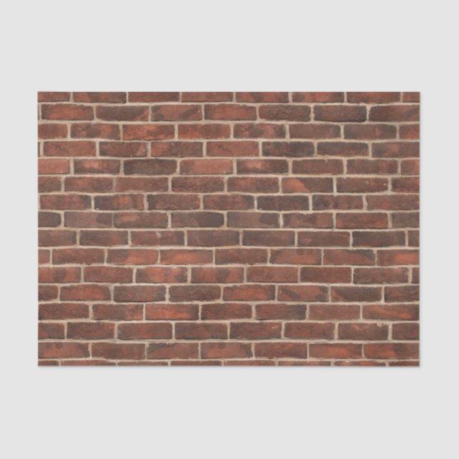 Papel De Seda Teste padrão dos tijolos (Frente )