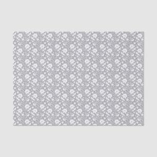 Papel De Seda Teste padrão floral do laço