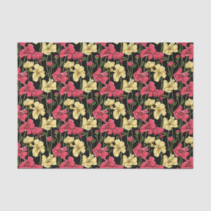 Papel De Seda Teste padrão floral elegante 2