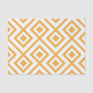 Papel De Seda Teste padrão geométrico dado forma Lozenge