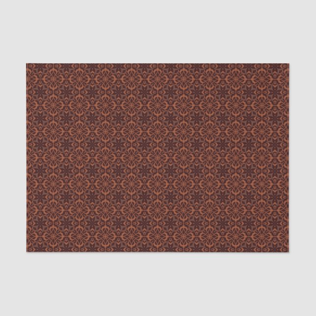 Papel De Seda Teste padrão geométrico moderno étnico 2 (Frente )
