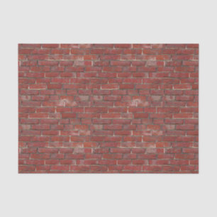 Papel De Seda Teste padrão urbano dos tijolos vermelhos escuro