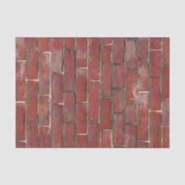 Papel De Seda Teste padrão vermelho escuro do tijolo