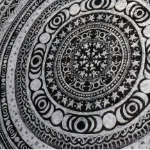 Testemunha de Lua Tripla de Mandala