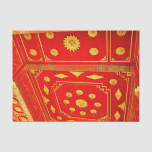 Papel De Seda Teto do Pavilhão Tailandês