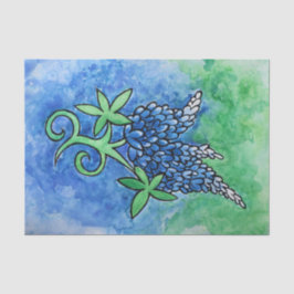 Papel De Seda Texas Bluebonnets