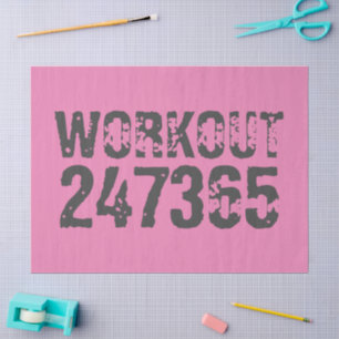 Papel De Seda Texto desgastado e riscado Treino 247365 rosa
