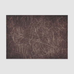 Papel De Seda Textura Antica Vintage - Arranhões Castanhos Escur