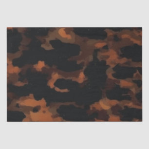 Papel De Seda Textura castanha e preta de abstrato, Turista Chic