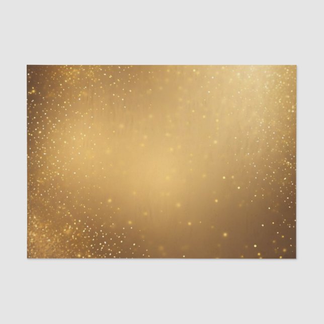 Papel De Seda Textura com brilho do ouro (Frente )
