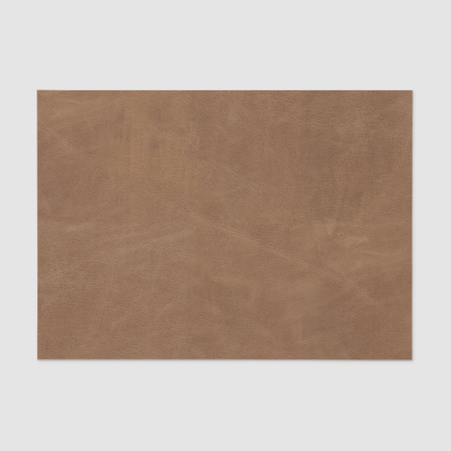 Papel De Seda Textura de couro Decoupage de Brown (Frente )