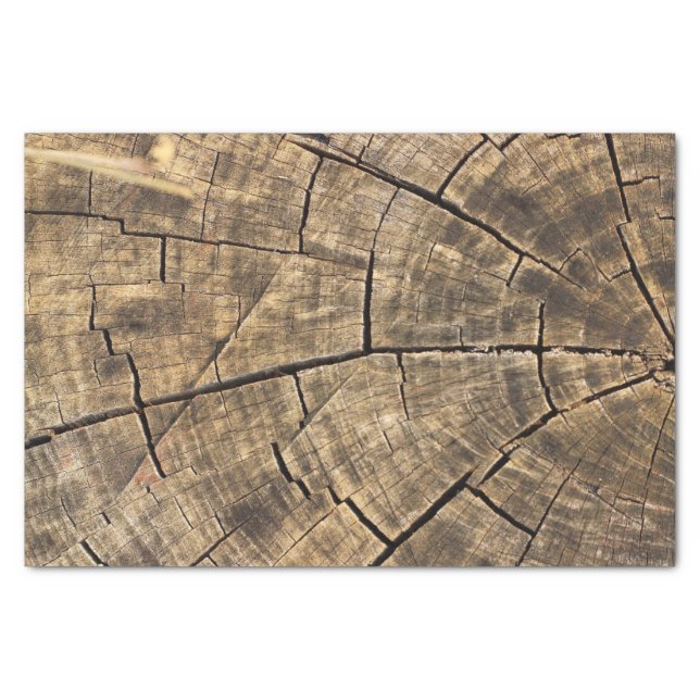 Papel De Seda Textura de madeira (Frente)