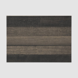 Papel De Seda Textura de madeira preta sépia rústica vintage cou