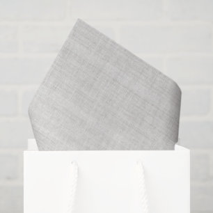 Papel De Seda Textura Minimalista de Sarjão Branco