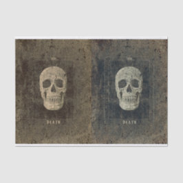 Papel De Seda Textura Negra E Branca De Vintagem Gótica Tarot Do