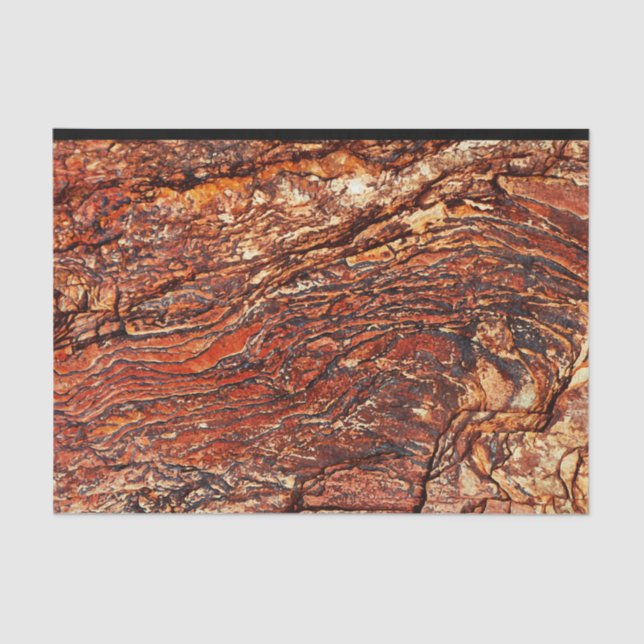 Papel De Seda Textura Red Rock (Frente )